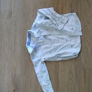 Carter's boys size 6 long sleeve button up dress shirt